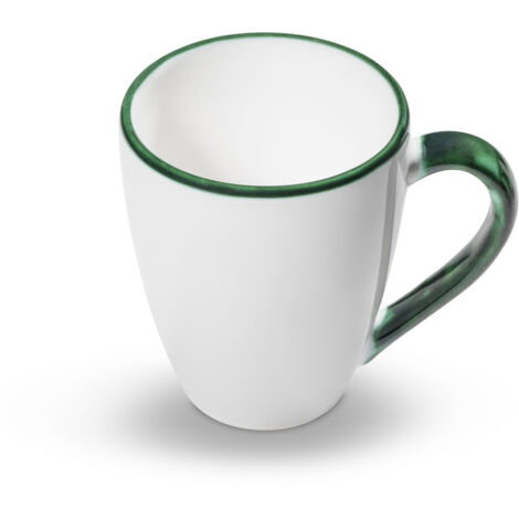 Gmundner Keramik Cerchio verde, Tazza per la colazione Max 0,3 litri (1/2)