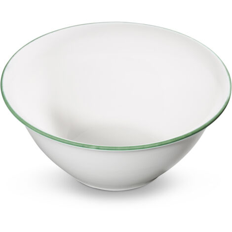 Ceramica Gmundner Bordo verde, insalatiera (Ø 33 cm) (1/3)