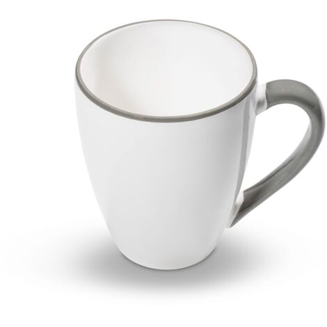 Gmundner Ceramica bordo grigio, tazza da colazione Max 0,3 litri (1/2)