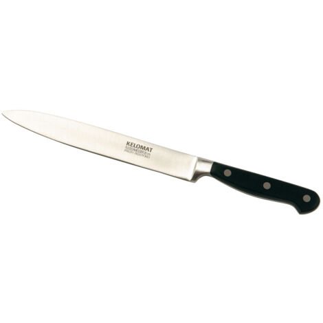 Coltello da carne Kelomat 20 cm in acciaio cromato affilato professionale forgiato