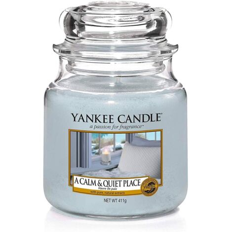 Yankee Candle Candela profumata  Candela giara grande Un posto calmo e tranquillo  Candele a lunga combustione: fino a 75 ore  Candele Profumate - il regalo perfetto per le donne