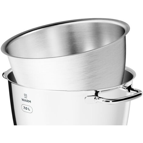 KENWOOD KWL90.004SI Robot da cucina Titanium Chef Patissier XL, capacità 7 litri