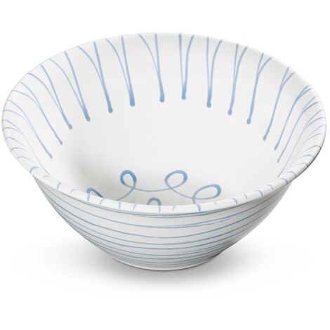 Ceramica Gmundner Blu fiammato, Insalatiera (Ø 33 cm) (1/3)