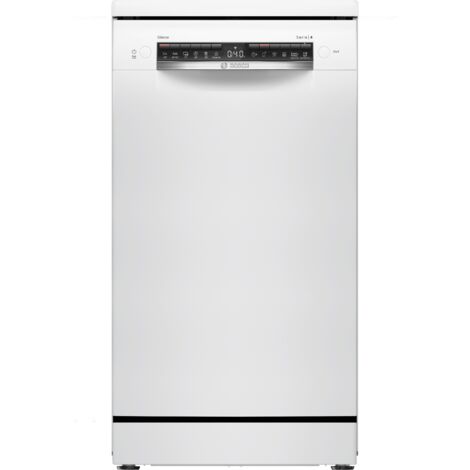 Lavastoviglie Bosch Serie 4 SPS4HKW49E a Incasso, Capacit� 13 Coperti, Altezza 84,5 cm, Larghezza 45 cm, Colore Bianco