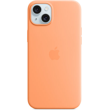 Apple iPh 15 Plus S-Case, or (sorbet orange) (1/5)
