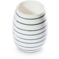 Vaso in ceramica Gmundner grigio fiammato (H 15 cm)