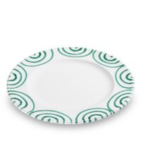 Gmundner Ceramics Verde fiammato, piatto da dessert Gourmet (Ø 22 cm)