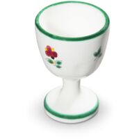 Ceramica Gmundner fiori sparsi, portauovo (H 7,5 cm)