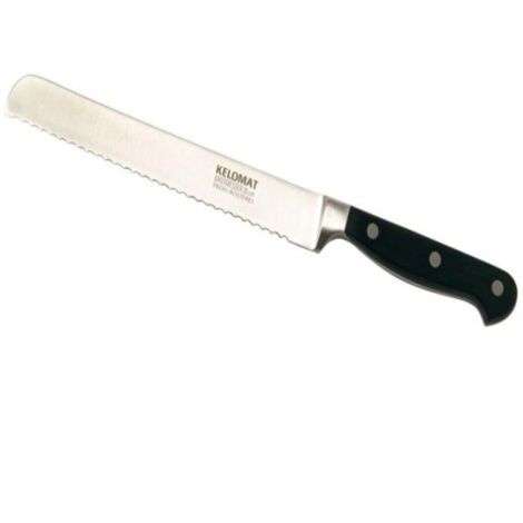 Kelomat cuchillo de pan serrado 20cm forjado profesional (1/2)