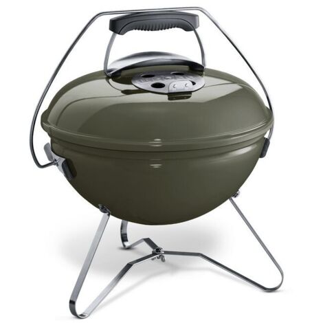 Barbacoa de carbón Weber Smokey Joe Premium Ø 37 cm gris humo Cód. 1126704