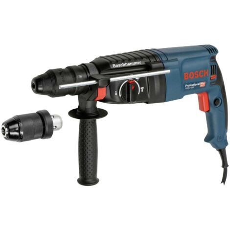 Bosch Professional GBH 2-26 F - Martillo perforador (2,7 J, Ø máx. hormigón 26 mm, SDS plus + cilíndrico, en maletín)