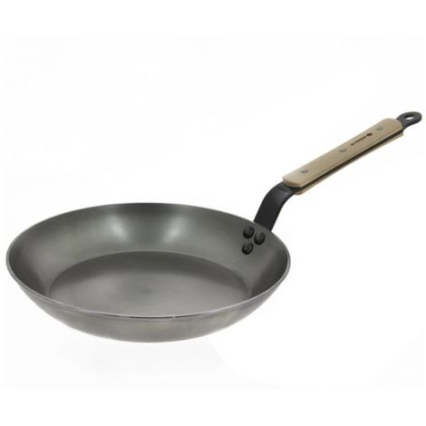 de Buyer Mineral B Sartén redonda Mineral B Bois, 26cm