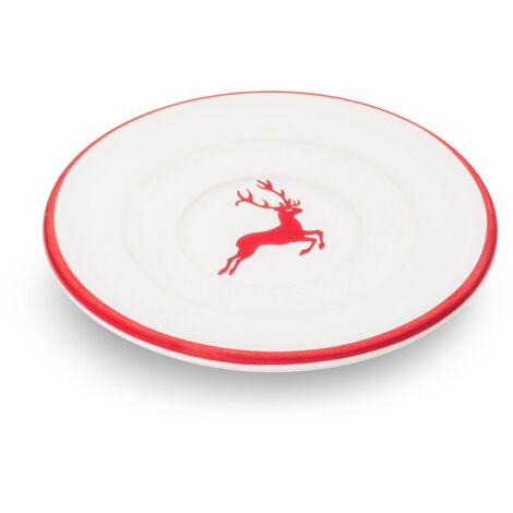 Gmundner Cerámica Rubí Ciervo Plato Espresso (Ø11cm) (1/2)
