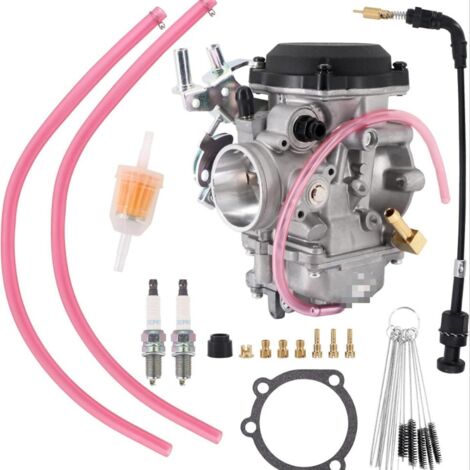 S-giant Kit de carburateur CV40 pour moto CV40mm XL883 - Compatible avec moto (1/5)