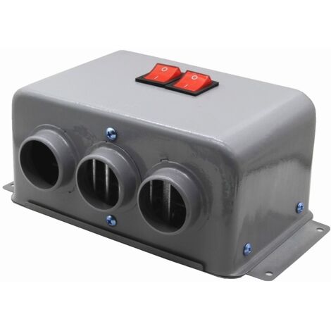 S-giant Chauffage de voiture 12 V, 600 W-800 W 3 Trous chauffage rapide plus chaud givre élimination Dégivreur de Pare-brise Chauffage Automatique Ventilateur Désembuage Dégivreur Réchauffeur D'hiver  (1/5)