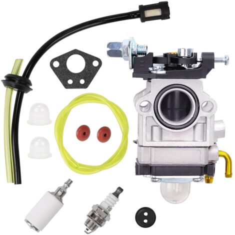 S-giant Carburateur pour débroussailleuse 52 cc 49 cc 43 cc, Kit complet d'accessoires inclus, Convient à une grande variété de tondeuses à gazon, débroussailleuses et tronçonneuses à chaîne (1/5)
