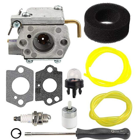 S-giant Ensemble de carburateur Walbro WT - 827 WT - 149A WT - 340 WT - 275 - Avec tuyau d'huile et filtre à air (1/5)