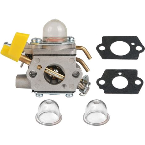S-giant  Filter Carburateur avec Joint et 2 Ampoule d'amorce C1U-H60 308054013 308054012 308054004 308054008 Compatible with 25cc 26cc 30cc Ryobi Homelite String Trimmer Brush Cutter (1/5)