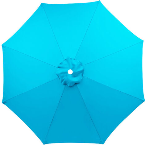 S-giant Toile de Remplacement pour Parasol 8 Branches – Housse de Parasol Banana, Résistante aux UV et Imperméable, Parasol de Jardin, Toile de Remplacement en Toile de Haute Qualité( Bleu lac,200CM)