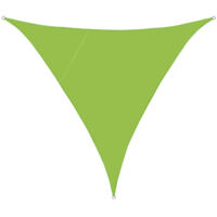 Voile d'ombrage Triangulaire 2x2x2m Imperméable Toile Ombrage UV Protection pour Patio Jardin, Terrasse,Extérieur, Balcon (Vert)