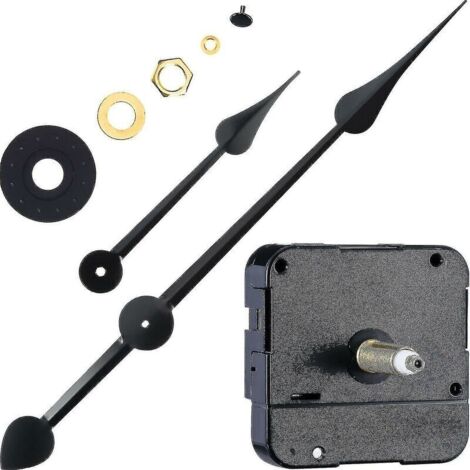 Quarz-Uhrwerk mit hohem Drehmoment, 7-Zoll-Spatenzeigern und langer Welle – DIY-Uhrwerk
