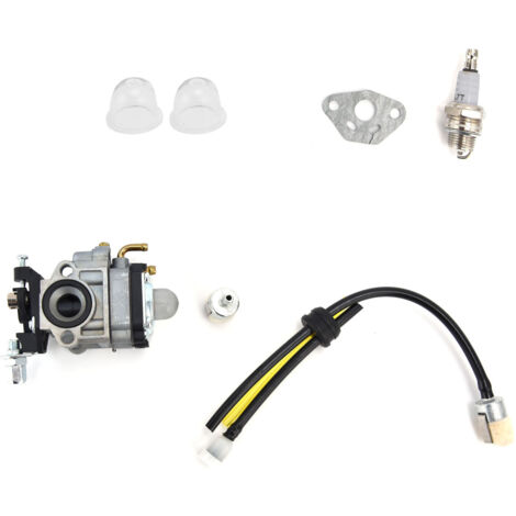 Reparatursatz für Laubbläser/Rasentrimmer: Vergaser, Zündkerze, Ölleitungen PoulanPro PR46BT 46cc Komplettmontage