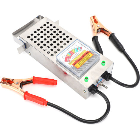 6-12V Autobatterietester, 0-200A Lastanalysator, Diagnosegerät mit Klemme für Blei-Säure-Batterien (1/5)
