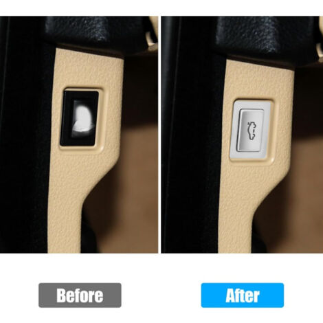 Heckklappenknopf aus verchromtem ABS für BMW 1er/2er/3er/4er/5er/6er/7er/X1/Z4 (1/5)