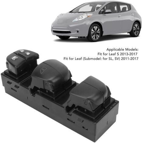 Elektrischer Fensterheberschalter für Nissan Leaf 2011-2017 - Hauptschalter links (Fahrerseite) 254013NF0A mit Einklemmschutz (1/5)