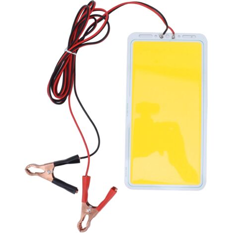 COB-LED-Panel-Lampe mit Klemme, 12 V/70 W Netzteil, integrierte Lichtquelle für Camping – Warmweiß