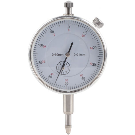 Manuelle Messuhr 0-10 mm, 0,01 mm, hochpräzise Aluminiumlegierung, Industriewerkzeug