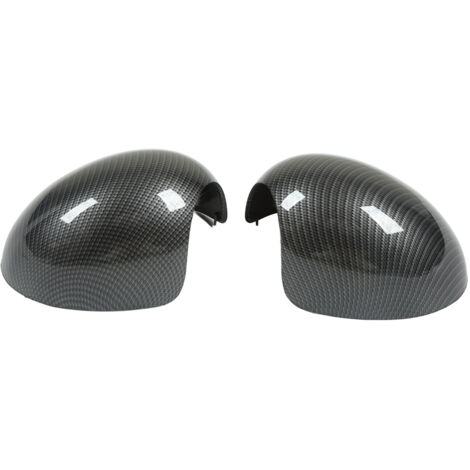 Set mit 2 Außenspiegel-Schutzkappen in Carbonfaser-Optik für Mini R55 R56 R57 R58 R59 R60 R61