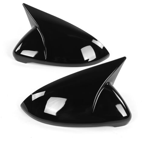 Glänzend schwarze ABS-Außenspiegelabdeckung (Aufsatz) für MK7 MK7.5 R 2013-2020 (1/5)