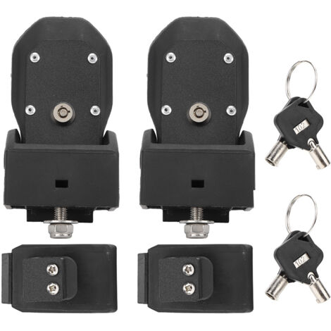 [Motorhaubenschloss] + [Sicherheitsset] + [für Jeep Wrangler JL ab 2018] + [ABS, Antivibration, 2 Schlüssel] (1/4)