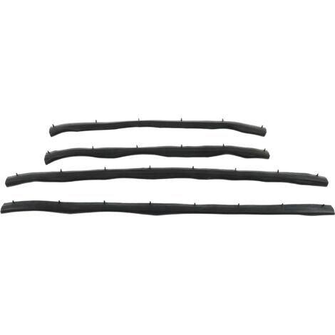 4-teilige untere Türdichtung für Ford F-450/F-550/Excursion, Hochleistungs-Gummidichtung zur Geräuschreduzierung (1/5)