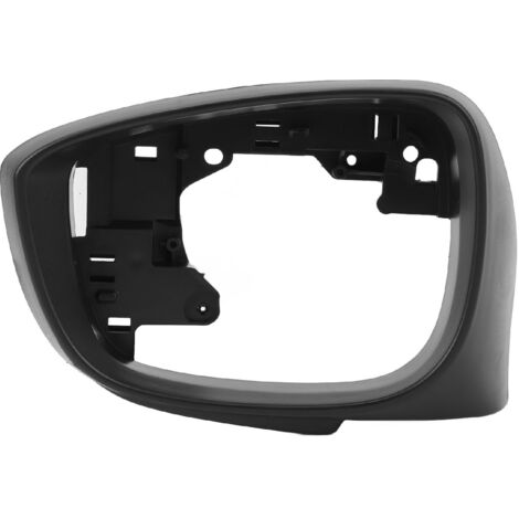 Schutz- und Zierspiegelrahmen, ABS, Schwarz, kompatibel mit Mazda CX-3 (2015–2019) und Mazda CX-5 (2014–2017), Seitenspiegelrahmen