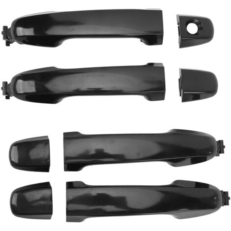 ABS-Außentürgriff [4-teilig] für Toyota Camry 2012–2017 – Schwarzes Set – Sicherheits- und wetterfest (1/5)