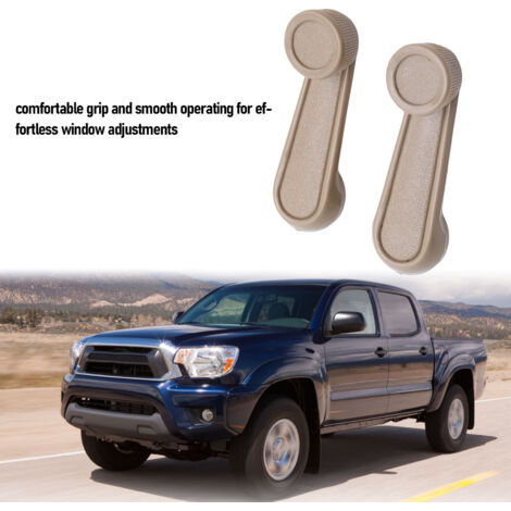 Innenfensterkurbel für Toyota Tacoma, Corolla, Camry, T100, Previa, MR2 – 2-teiliges ABS-Set (1/5)