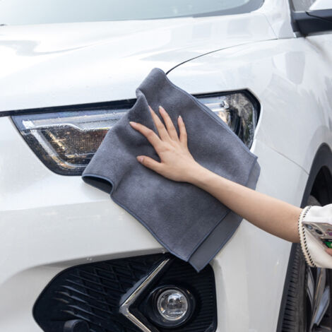 Tragbares und super saugfähiges Mikrofasertuch für die Autowäsche, kratzfrei, für Fahrzeuge und Zuhause