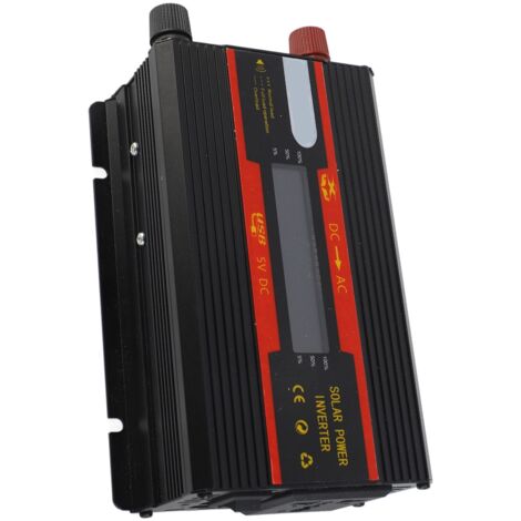 12V bis 220V 3000W Spitzenleistung Kfz-Wechselrichter mit LCD-Display und intelligentem Lüfter für elektronische Geräte