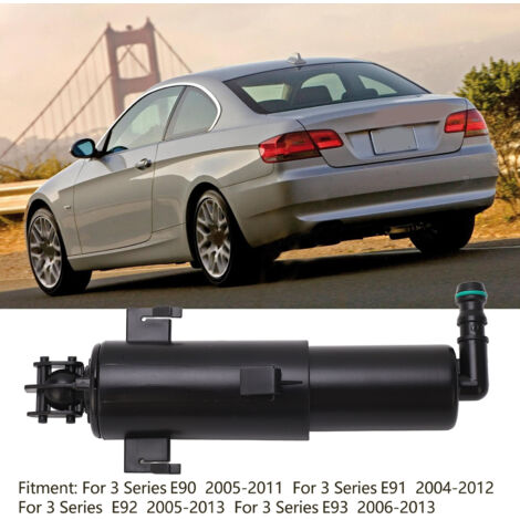 Scheinwerferwaschdüse 61674449335, passend für BMW 3er E90, E91, E92, E93 (2005–2013) – ABS (1/5)