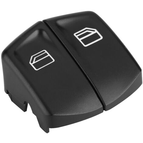 Abdeckung für die elektrischen Fensterheberknöpfe des Mercedes Vito Sprinter (2 Stück, schwarz) (1/5)