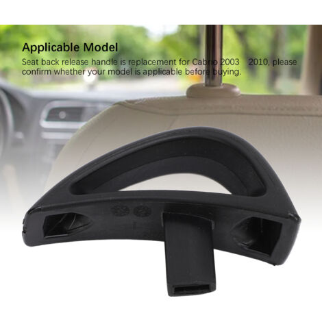 Sitzentriegelungsgriff für Cabriolet 2003–2010 – Komfortabler Griff und robuster ABS-Clip (1/5)
