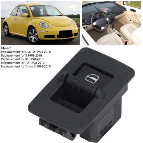 Elektrischer Fensterheberschalter 1C0959851A ABS Schwarz Sensitiv für GLS TDI 1998-2010 (1/5)