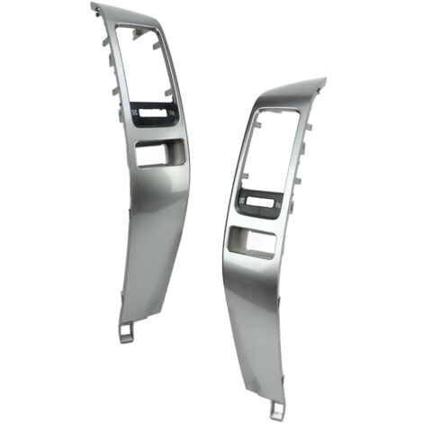 Klimaanlagengitter für Toyota Land Cruiser Prado 2003–2009 – 2-teiliges Set, Silber