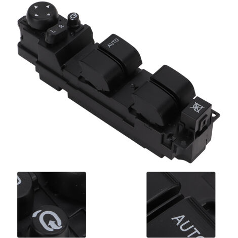 Mazda Fensterheberschalter D652-66-350A Schwarz ABS für Mazda 2/6 (RHD) (1/5)