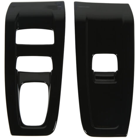 Fensterheber-Bedienfeld für Subaru BRZ (Rechtslenker) / 86 ab 2022, 2-teiliges Set aus glänzend schwarzem ABS