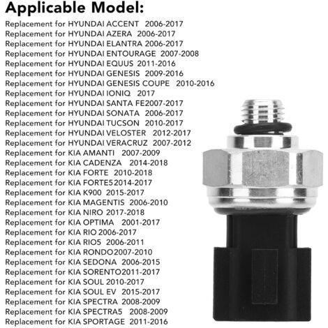 Kompakter Hochtemperatur-Klimaanlagendrucksensor 977213K000 als Ersatzteil für Hyundai Accent (1/5)
