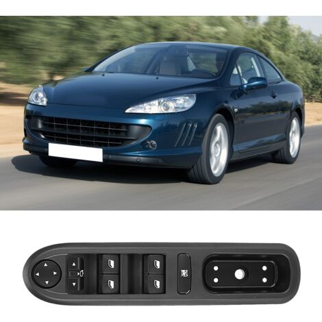 Fensterheberschalter links (Fahrerseite) für Peugeot 407 6D 6C 6E – Modell 6554.ER ABS OEM (1/5)