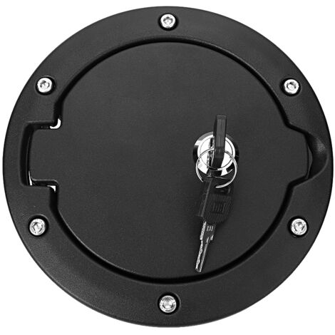 Tankdeckel mit Schloss [Aluminium ABS] - Kompatibel mit Jeep Wrangler JK (2007-2017) (1/5)